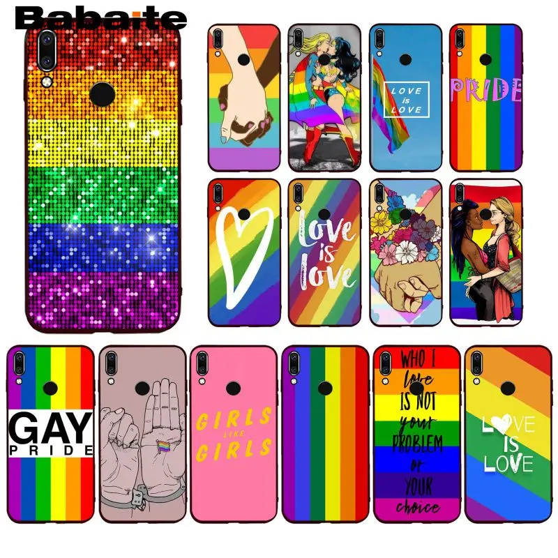 Babaite Gay Lesbian LGBT Rainbow Pride ART Phone Case for Huawei P20 P30 Pro P20Lite P30Lite P Smart P10Lite
Babaite Gay Lesbian LGBT Rainbow Pride ART Phone Case for Huawei P20 P30 Pro P20Lite P30Lite P Smart P10Lite