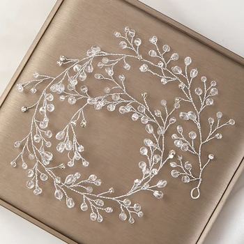 Trendy Silver Color Rhinestones Wedding Hair Ornaments Tiaras Baroque crystal Bride flower Headdress Handmade hair Jewellery 
Trendy Silver Color Rhinestones Wedding Hair Ornaments Tiaras Baroque crystal Bride flower Headdress Handmade hair Jewellery