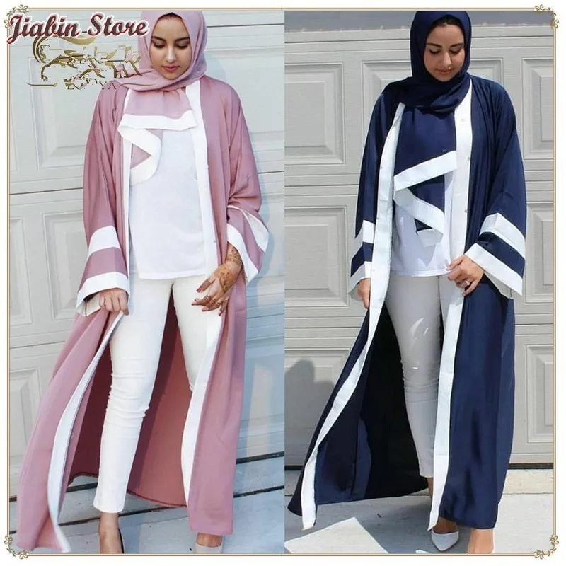 Muslimah Adult Fashion Striped print Musulmane Dubai Muslim Abaya Dress cardigan Robes Arab Prayer Worship Service abayas
Muslimah Adult Fashion Striped print Musulmane Dubai Muslim Abaya Dress cardigan Robes Arab Prayer Worship Service abayas