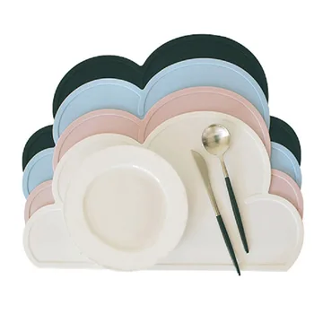 1 Pcs Silicone Placemat Cloud Shaped Easy Clean Non-Slip Waterproof Heat Insulation Table Mat DAG-ship
1 Pcs Silicone Placemat Cloud Shaped Easy Clean Non-Slip Waterproof Heat Insulation Table Mat DAG-ship