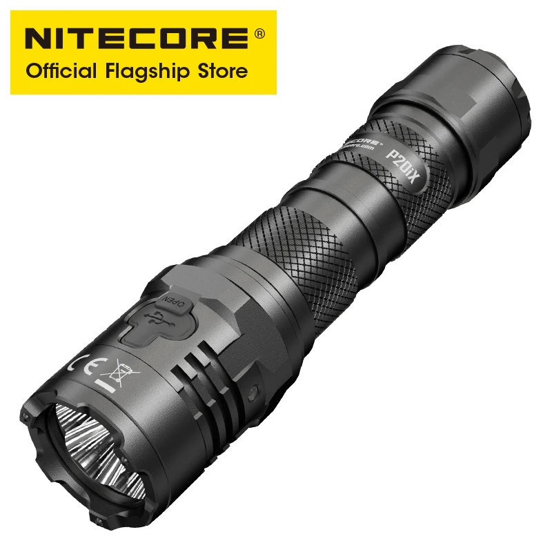 NITECORE P20iX USB-C перезаряжаемые фонарики супер яркий военный тактический фонарик 4000