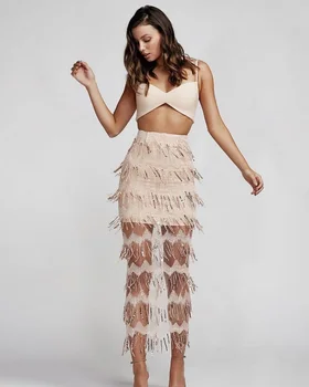 Bandage Dress Elegant Celebrity Fashion Night Club Dresses Women Sexy Bodycon Summer Party Dress 
Bandage Dress Elegant Celebrity Fashion Night Club Dresses Women Sexy Bodycon Summer Party Dress