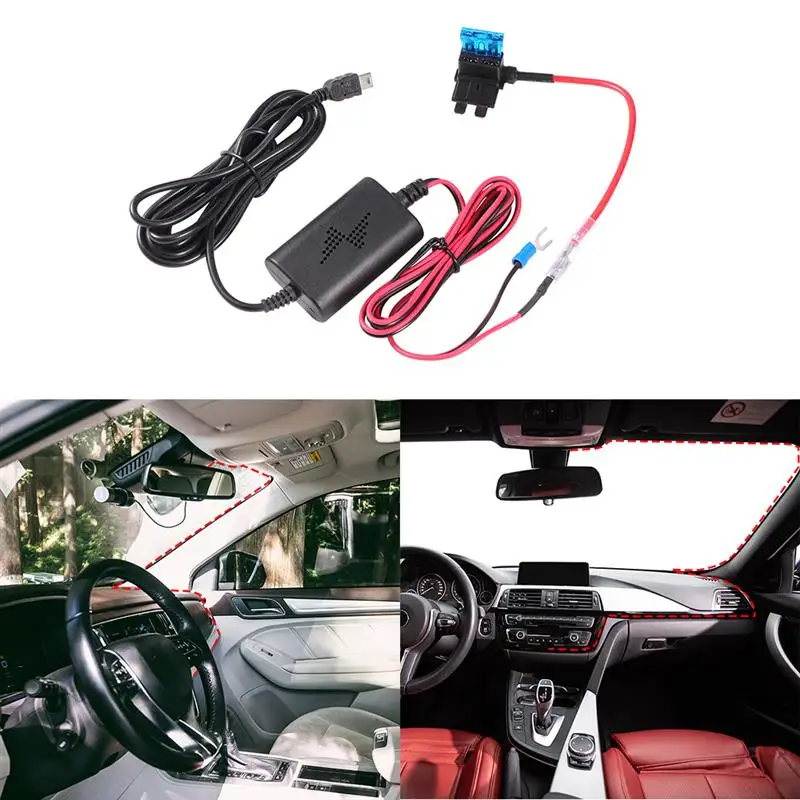 Mini USB ABS Driving Recorder USB Step-down Cable 12v to 5v GPS Navigation Car Dash Cam Charger Adapter Hard Wire Kit
Mini USB ABS Driving Recorder USB Step-down Cable 12v to 5v GPS Navigation Car Dash Cam Charger Adapter Hard Wire Kit