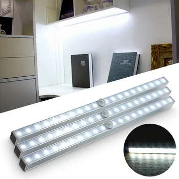 LED Under Cabinet Light PIR Motion Sensor Lamp 20 LEDs Lighting for Wardrobe Cupboard Closet Kitchen Night Light
LED Under Cabinet Light PIR Motion Sensor Lamp 20 LEDs Lighting for Wardrobe Cupboard Closet Kitchen Night Light