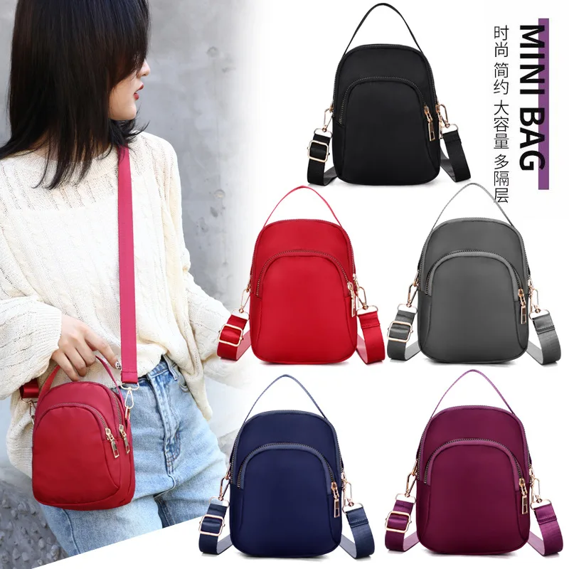 EE6 Autumn And Winter New Style WOMEN'S Bag Nylon Oxford Cloth Waterproof Shoulder Mini Small Bag Fashion Mobile Phone Zero
EE6 Autumn And Winter New Style WOMEN'S Bag Nylon Oxford Cloth Waterproof Shoulder Mini Small Bag Fashion Mobile Phone Zero