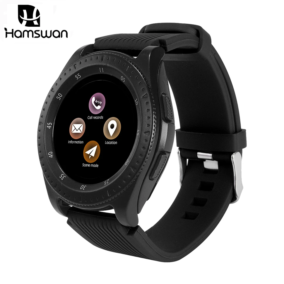 NEW Hamswan 1.54Inch Smart Watch With Sim Card Android A1 Watches Message Call One-button SOS Bluetooth SmartWatch For Men Women
NEW Hamswan 1.54Inch Smart Watch With Sim Card Android A1 Watches Message Call One-button SOS Bluetooth SmartWatch For Men Women