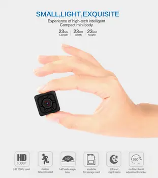 HD 1080P Full HD Mini SQ11 Mini Camera HD 1080P small cam Sensor Night Vision Camcorder DVR Micro Camera for Home
HD 1080P Full HD Mini SQ11 Mini Camera HD 1080P small cam Sensor Night Vision Camcorder DVR Micro Camera for Home