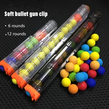 1set Ball Bullets For Rival Zeus Apollo Nerf Toy Gun Soft Round Darts with 12 Bullets Reload Clip Toys For Boys High Quality
1set Ball Bullets For Rival Zeus Apollo Nerf Toy Gun Soft Round Darts with 12 Bullets Reload Clip Toys For Boys High Quality