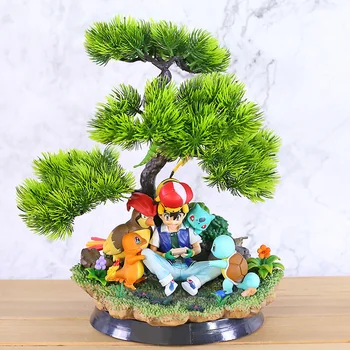 Anime Monster Ash Ketchum with Bulbasaur Charmander Squirtle Pidgeotto PVC Figure Statue Model Toy
Anime Monster Ash Ketchum with Bulbasaur Charmander Squirtle Pidgeotto PVC Figure Statue Model Toy