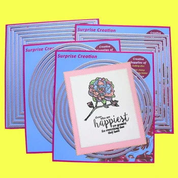 4-Set Large Cutting dies Stitch Rectangle Square Circle & Oval Cardmaking Scrapbooking Paper Craft Surprise Creation dies
4-Set Large Cutting dies Stitch Rectangle Square Circle & Oval Cardmaking Scrapbooking Paper Craft Surprise Creation dies