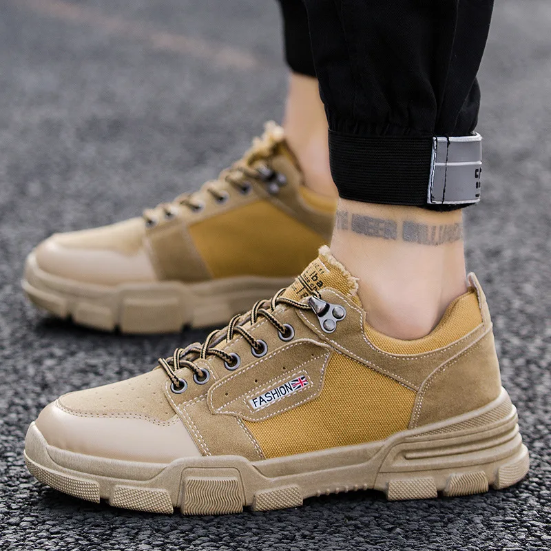 Martin Shoes Men's Summer 2019 New Style Casual Boots Low Top Workwear Trendy Shoes Men Big Head Leather Shoes England Shoe
Martin Shoes Men's Summer 2019 New Style Casual Boots Low Top Workwear Trendy Shoes Men Big Head Leather Shoes England Shoe