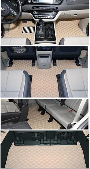Good quality rugs! Custom special car floor mats + trunk mat for KIA Sedona 7 8 seats 2020-2015 waterproof carpets,Free shipping
Good quality rugs! Custom special car floor mats + trunk mat for KIA Sedona 7 8 seats 2020-2015 waterproof carpets,Free shipping