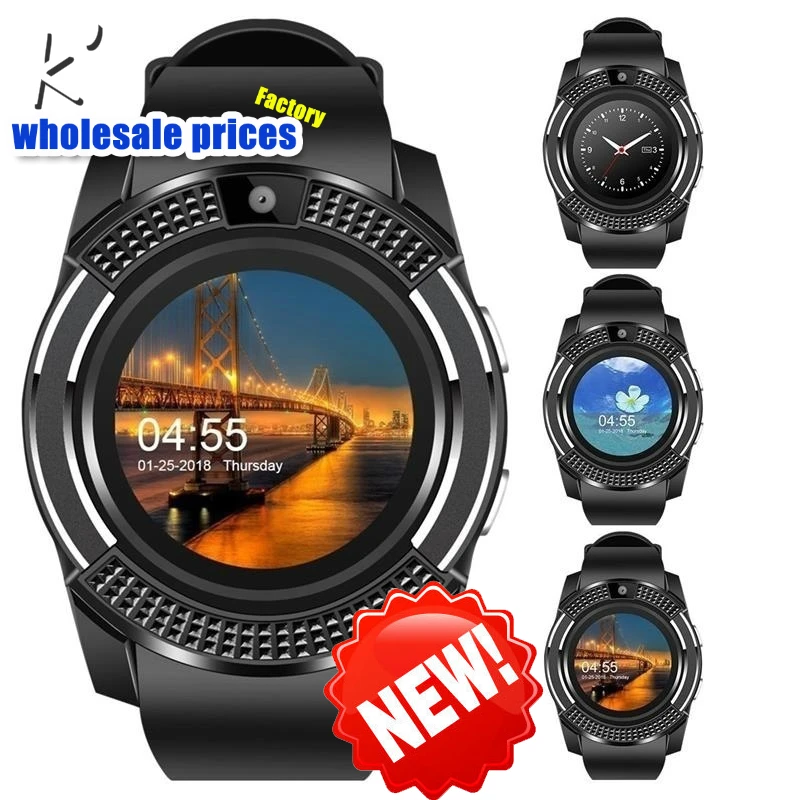 Smart Watch V8 Men Bluetooth Sport Watches Women Ladies Rel gio Smartwatch with Camera Sim Card Slot Android Phone PK DZ09 Y1 A1
Smart Watch V8 Men Bluetooth Sport Watches Women Ladies Rel gio Smartwatch with Camera Sim Card Slot Android Phone PK DZ09 Y1 A1