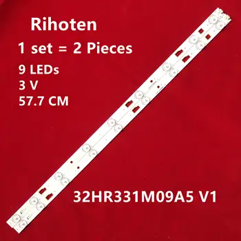 Prefect replacement 1 set = 2 Pieces D32TS7202 Led backilght 32HR331M09A5 V1 Led strip 1pcs=57.7MM 9Led lamps
Prefect replacement 1 set = 2 Pieces D32TS7202 Led backilght 32HR331M09A5 V1 Led strip 1pcs=57.7MM 9Led lamps
