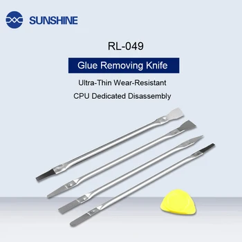RL-049 Glue Removing Knife CPU Dedicated Disassembly Knife Kit For Phone Motherboard Chip Clear Cutter Ultra-Thin Wear-Resistant
RL-049 Glue Removing Knife CPU Dedicated Disassembly Knife Kit For Phone Motherboard Chip Clear Cutter Ultra-Thin Wear-Resistant
