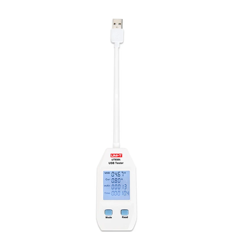 UNI-T UT658A series USB Power Meter and Tester Digital Meter for Voltage/Current/ Capacity/Energy/Resistance
UNI-T UT658A series USB Power Meter and Tester Digital Meter for Voltage/Current/ Capacity/Energy/Resistance