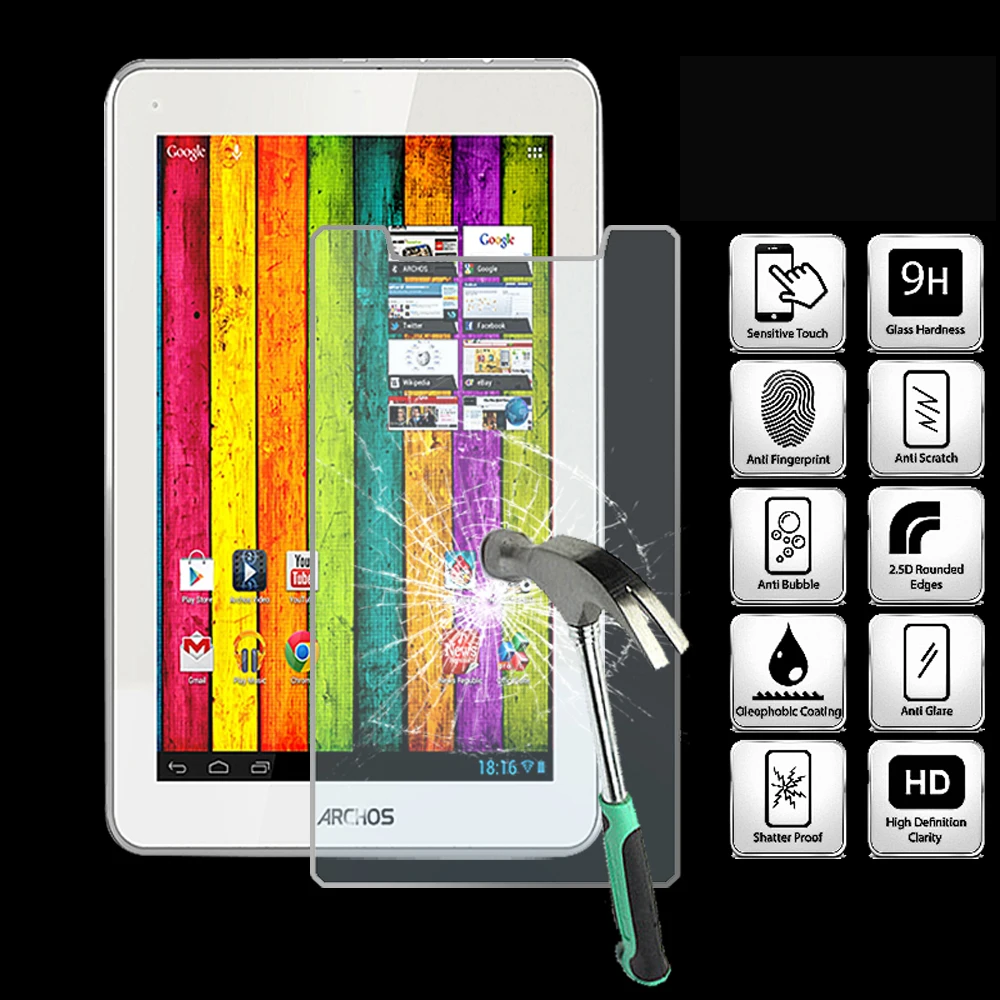 For ARCHOS 80 TITANIUM 8.0 Inch Tablet Tempered Glass Screen Protector Cover Explosion-Proof Anti-Scratch Screen Film
For ARCHOS 80 TITANIUM 8.0 Inch Tablet Tempered Glass Screen Protector Cover Explosion-Proof Anti-Scratch Screen Film