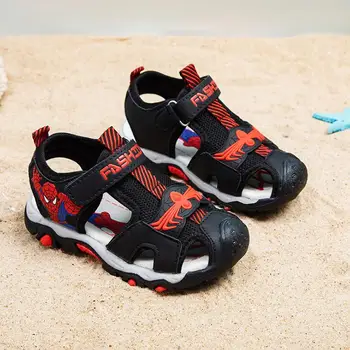 Children Beach Shoes Summer Boys Sports Sandals Casual Spiderman Breathable Kids Sandals Fashion Student Sandal 
Children Beach Shoes Summer Boys Sports Sandals Casual Spiderman Breathable Kids Sandals Fashion Student Sandal