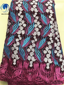 BEAUTIFICAL Cotton african fabrics wholesale price cotton african lace fabric with stones 5yards voile lace fabrics ML56R43
BEAUTIFICAL Cotton african fabrics wholesale price cotton african lace fabric with stones 5yards voile lace fabrics ML56R43