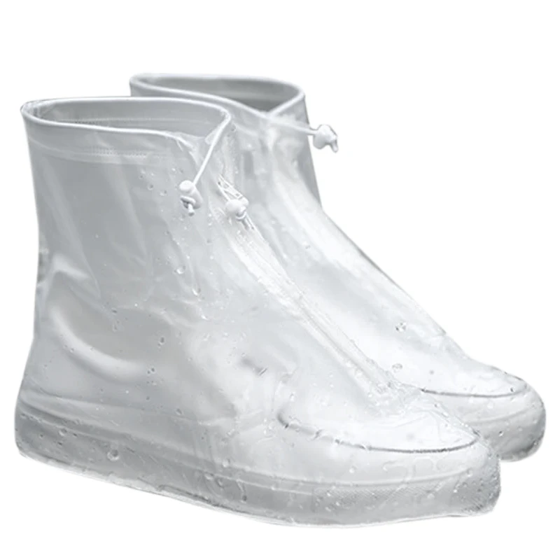 Unisex Rain Waterproof Boots Cover Heels Boots Reusable Shoes Covers Thicker Non-Slip Platform Rain Boot——White M
Unisex Rain Waterproof Boots Cover Heels Boots Reusable Shoes Covers Thicker Non-Slip Platform Rain Boot——White M