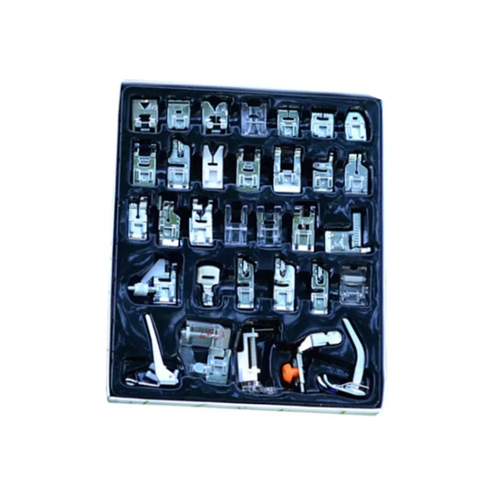 Household Sewing Machine Presser Foot Multi-Function Sewing Accessories Presser Foot Set Combination
Household Sewing Machine Presser Foot Multi-Function Sewing Accessories Presser Foot Set Combination