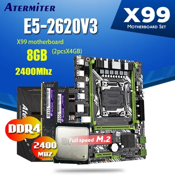 X99 DDR4 2DDR4 DIMM motherboard set with Xeon E5 2620 V3 LGA2011-3 CPU 2 * 4GB = 8GB PC4 RAM 2400MHz DDR4 memory
X99 DDR4 2DDR4 DIMM motherboard set with Xeon E5 2620 V3 LGA2011-3 CPU 2 * 4GB = 8GB PC4 RAM 2400MHz DDR4 memory
