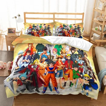 Yi Chu Xin One piece Bedding Set queen Japanese anime Print Duvet Cover Set with Pillowcase Bedspread boy's Bed Set
Yi Chu Xin One piece Bedding Set queen Japanese anime Print Duvet Cover Set with Pillowcase Bedspread boy's Bed Set