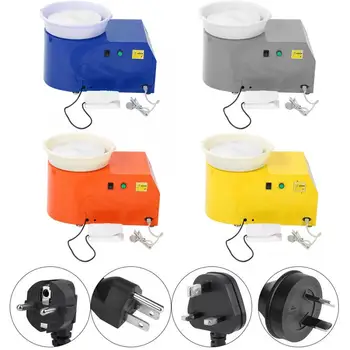 EU Plug Pottery Wheel Household Pottery Forming Machine Variable Speed Children Ceramic Device DIY Clay Tool 250W
EU Plug Pottery Wheel Household Pottery Forming Machine Variable Speed Children Ceramic Device DIY Clay Tool 250W