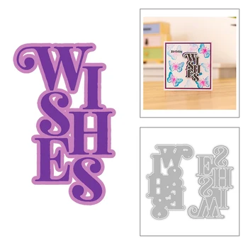 2020 New Hot English Letter Words Sentiment Alphabet Wishes Metal Cutting Dies For and Scrapbooking Foil Card Making no stamps
2020 New Hot English Letter Words Sentiment Alphabet Wishes Metal Cutting Dies For and Scrapbooking Foil Card Making no stamps