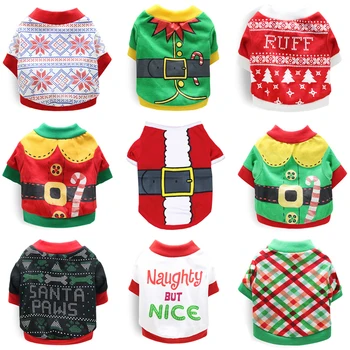 Winter Christmas Pet Dog Clothes Cute Costume For Dogs Clothing Shirt Sweater For Small Medium Puppy Yorkshire Chihuahua Apparel 
Winter Christmas Pet Dog Clothes Cute Costume For Dogs Clothing Shirt Sweater For Small Medium Puppy Yorkshire Chihuahua Apparel