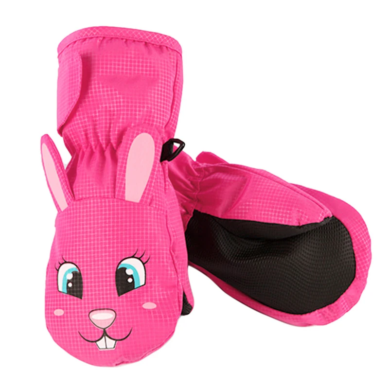 2019 теплые бархатные варежки для мальчиков и девочек Нескользящие зимние детские