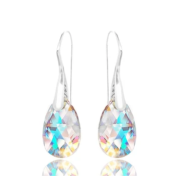 Swarovski Water Drop Earrings for Women New Fashion Silver Color Piercing Dangle Earrings Wedding Jewelry Girl Gift Trendy Alloy
Swarovski Water Drop Earrings for Women New Fashion Silver Color Piercing Dangle Earrings Wedding Jewelry Girl Gift Trendy Alloy