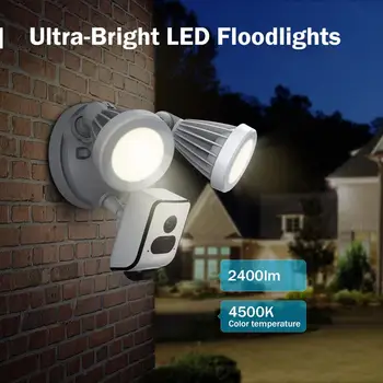 Freecam Outdoor Waterproof Security Floodlight Wifi Camera with Siren Alarm/16GB TF Card for Free L800
Freecam Outdoor Waterproof Security Floodlight Wifi Camera with Siren Alarm/16GB TF Card for Free L800