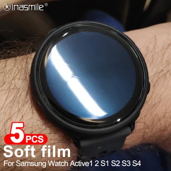 5Pcs Screen Protector for Samsung Galaxy watch Active 1 2 Soft Film For Samsung Gear Sport S1 S2 S3 S4 42mm 46mm Film Cover
5Pcs Screen Protector for Samsung Galaxy watch Active 1 2 Soft Film For Samsung Gear Sport S1 S2 S3 S4 42mm 46mm Film Cover