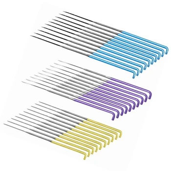 LMDZ 30 Pcs Needle Felting Wool Felt Pocked Needles Set Colourful Wool Felting Needles Tool 3 Sizes Felting Needle for Beginners
LMDZ 30 Pcs Needle Felting Wool Felt Pocked Needles Set Colourful Wool Felting Needles Tool 3 Sizes Felting Needle for Beginners