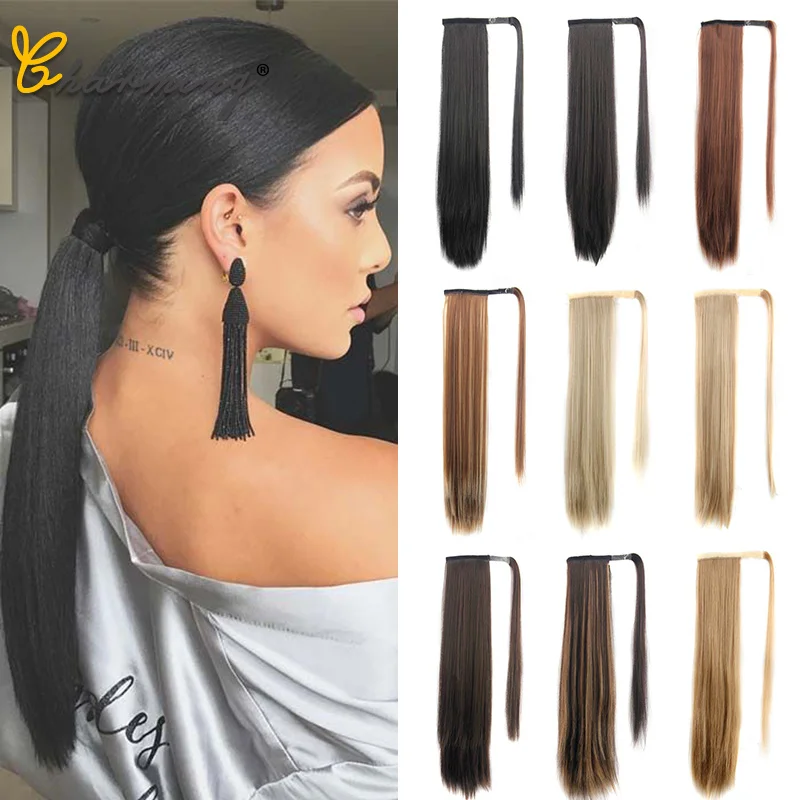 CHARMING 24 inch Silky Straight Synthetic Clip Ponytail Hairpieces for Women Hair Extension High Temperature Flase Hair
CHARMING 24 inch Silky Straight Synthetic Clip Ponytail Hairpieces for Women Hair Extension High Temperature Flase Hair