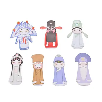 7PCS/Set Chinese Style Bookmark Beijing Opera Facial Mask Paper National Stationery Of Traditional Chinese Opera
7PCS/Set Chinese Style Bookmark Beijing Opera Facial Mask Paper National Stationery Of Traditional Chinese Opera