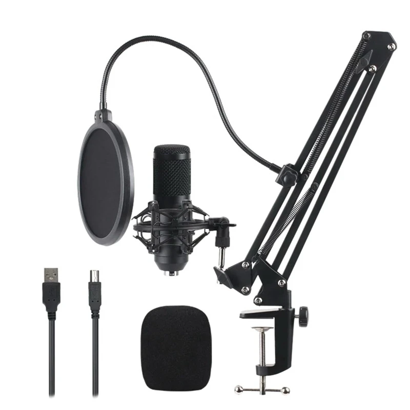 Studio Recording Condenser Microphone Kit For Network Broadcasting Online Singing | Электроника