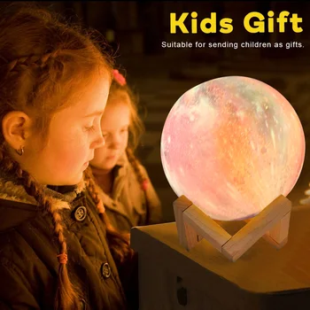 3D Print Moon Lamp Colorful Change Usb Led Night Light Home Decor Remote LED Moon Light Gift
3D Print Moon Lamp Colorful Change Usb Led Night Light Home Decor Remote LED Moon Light Gift