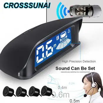 Parktronic Car Auto LCD Parking Sensor Reverse Backup Parking Radar Sound Alarm Monitor Detector System Display With 4 Sensors
Parktronic Car Auto LCD Parking Sensor Reverse Backup Parking Radar Sound Alarm Monitor Detector System Display With 4 Sensors