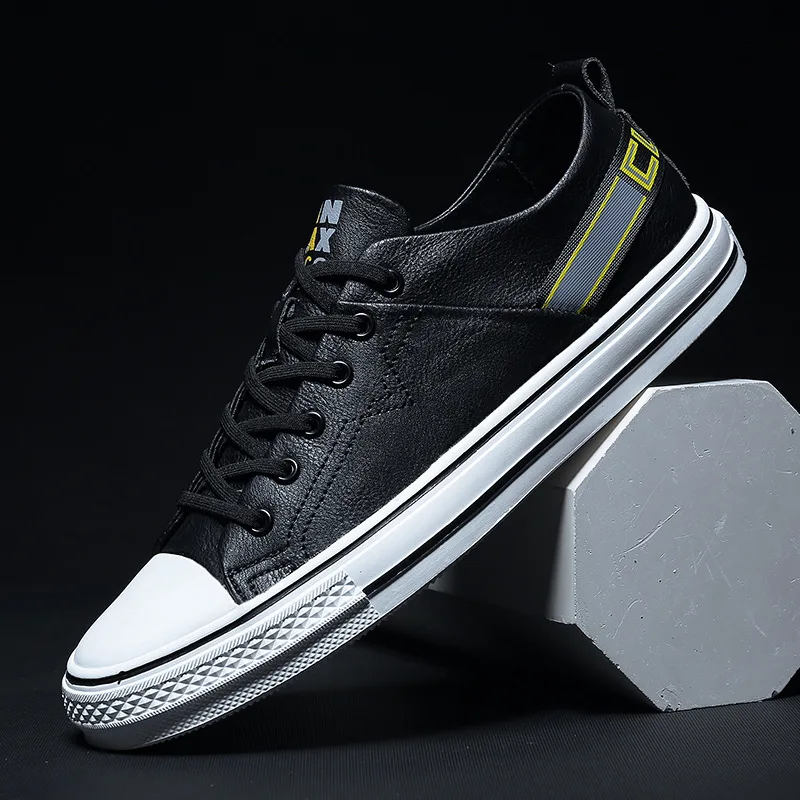 High Quality Spring New Style MEN'S SHOES Youth Fashion Leather Joint Cool Fashion Sneakers Flat Youth STUDENT'S Shoes Single
High Quality Spring New Style MEN'S SHOES Youth Fashion Leather Joint Cool Fashion Sneakers Flat Youth STUDENT'S Shoes Single