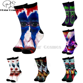 Plstar Cosmos haha joker Evil villain cotton socks Cartoon 3d Printed socks High Sock Men Women quality long socks 
Plstar Cosmos haha joker Evil villain cotton socks Cartoon 3d Printed socks High Sock Men Women quality long socks