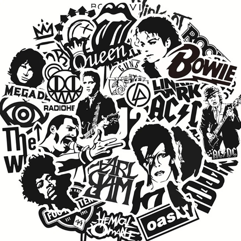 10/30/50PCS Michael Jackson black and white pattern graffiti toy mobile phone laptop decoration waterproof car sticker wholesale
10/30/50PCS Michael Jackson black and white pattern graffiti toy mobile phone laptop decoration waterproof car sticker wholesale
