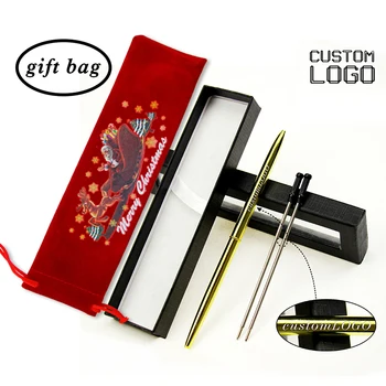 1 Set Of Custom LOGO Creative Advertising Metal Ballpoint Pen Christmas Gift Ballpoint Pen School Office Supplies With Pen Case
1 Set Of Custom LOGO Creative Advertising Metal Ballpoint Pen Christmas Gift Ballpoint Pen School Office Supplies With Pen Case