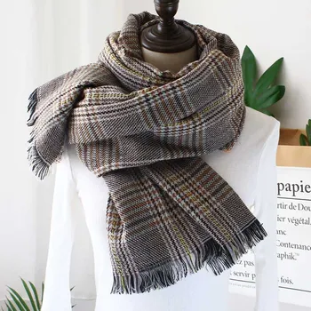2020 new fashion British plaid 80*200cm ladies scarf autumn and winter wild houndstooth long paragraph scarf warm big shawl
2020 new fashion British plaid 80*200cm ladies scarf autumn and winter wild houndstooth long paragraph scarf warm big shawl