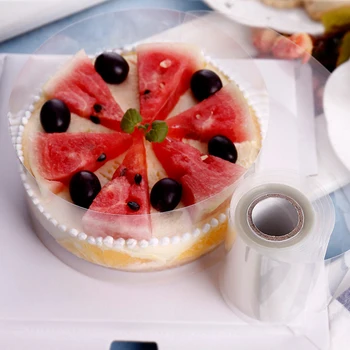 Transparent Practical Mousse Cake Edge Wrap Dessert Surrounding Bound Cake Edges Plastic Band DIY Baking Packaging Tools D 
Transparent Practical Mousse Cake Edge Wrap Dessert Surrounding Bound Cake Edges Plastic Band DIY Baking Packaging Tools D