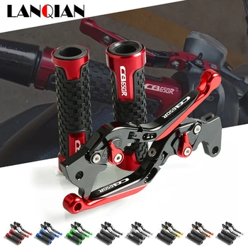 For Honda CB650R Motorcycle Aluminum Brake Clutch Levers & handlebar Handle bar Grips CB 650R 65 R 2018 2019 Accessories
For Honda CB650R Motorcycle Aluminum Brake Clutch Levers & handlebar Handle bar Grips CB 650R 65 R 2018 2019 Accessories