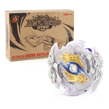 Bayblade Burst Gyro Toy Fourth Generation GT Series B-144 Bipolar Sharpshooter Leather Box Packaging with Universal Launcher
Bayblade Burst Gyro Toy Fourth Generation GT Series B-144 Bipolar Sharpshooter Leather Box Packaging with Universal Launcher