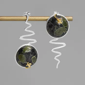 Origional | Send This Koi Fine Silver Set with Plum Blossom Jade Auspicious Koi Earrings Women's Elegant Ear Studs
Origional | Send This Koi Fine Silver Set with Plum Blossom Jade Auspicious Koi Earrings Women's Elegant Ear Studs