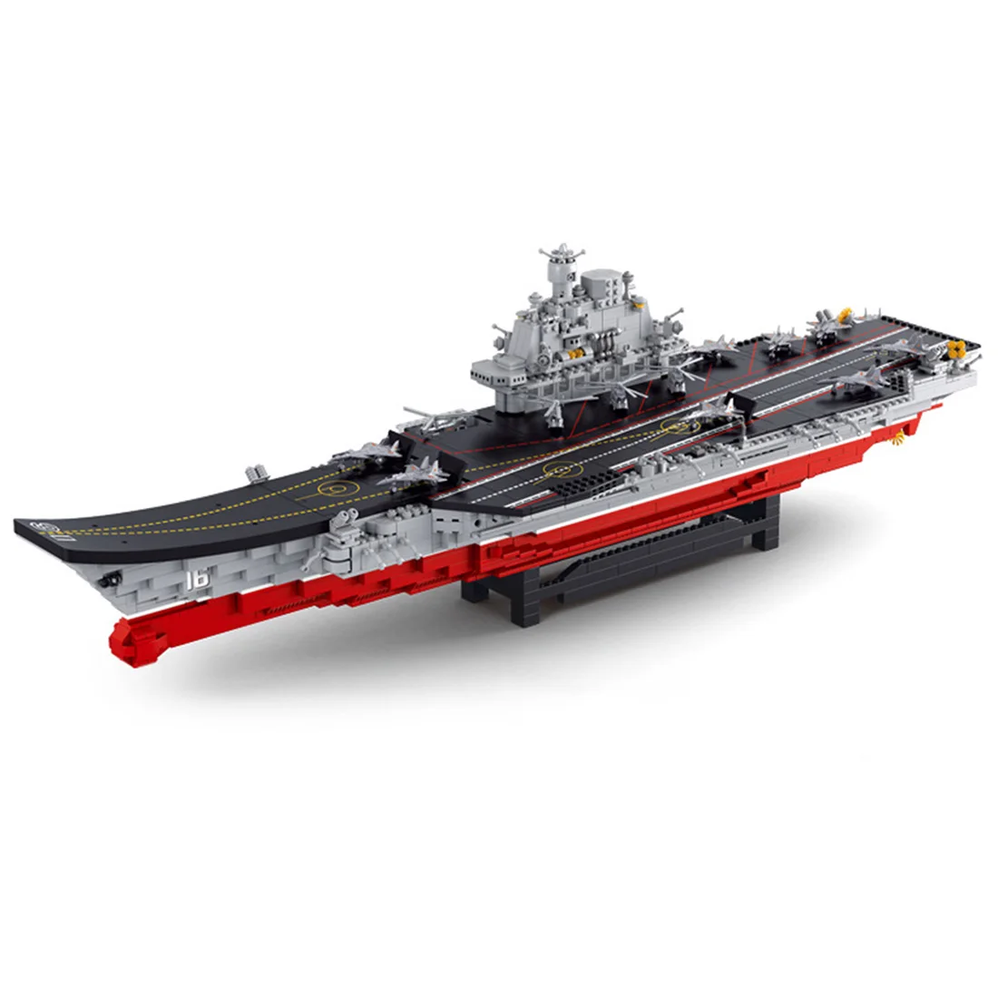 1881Pcs 1:350 MOC Large Military Carrier Bricks Small Particle DIY Building Blocks Stem Toy Model Kit Gift For 6+
1881Pcs 1:350 MOC Large Military Carrier Bricks Small Particle DIY Building Blocks Stem Toy Model Kit Gift For 6+